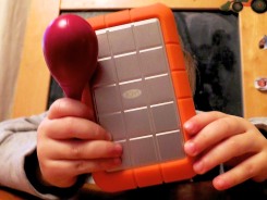 LaCie Rugged with Rattle